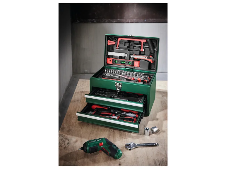 PARKSIDE® Boîte à outils avec visseuse sans fil PWBM A1