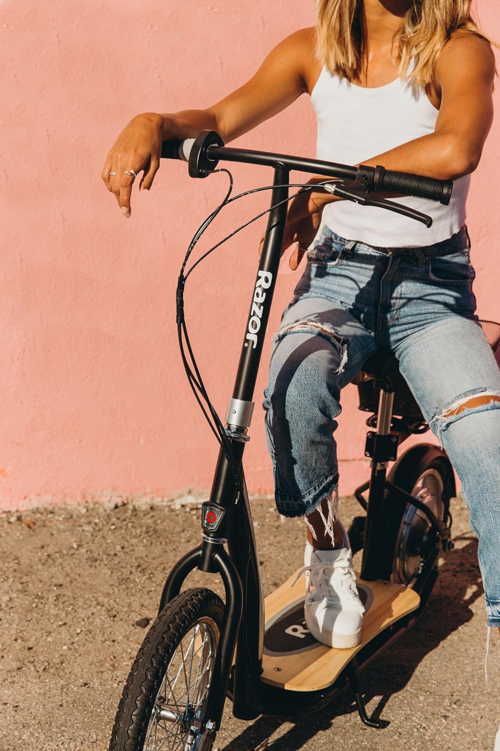 EcoSmart Metro Electric Scooter – Padded Seat