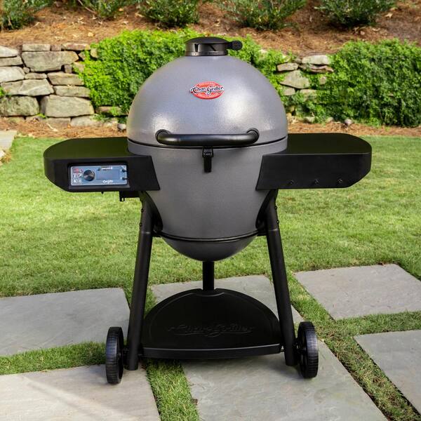 Akorn Auto-Kamado 20-inch Digital WiFi Charcoal Grill in Gray